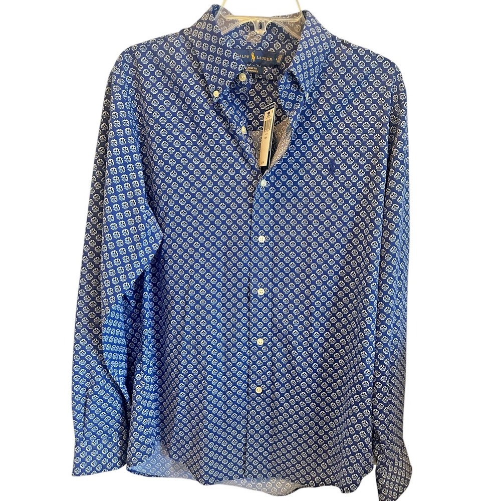 NWT$79  Ralph Lauren Classic Fit Performance Shirt Sz M